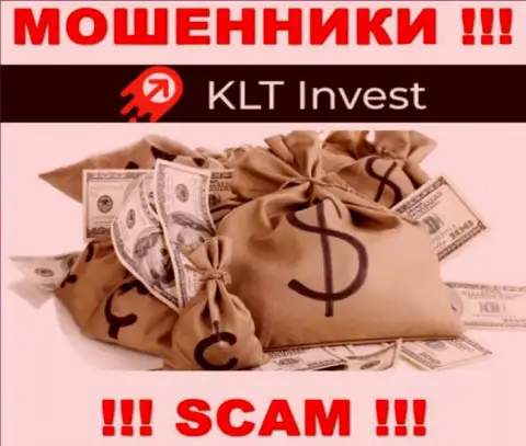 KLTInvest Com - это ОБМАН ! Завлекают доверчивых клиентов, а затем прикарманивают их денежные средства