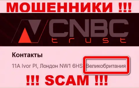 CNBC-Trust - это ОБМАНЩИКИ !!! Информация относительно офшорной регистрации ложная