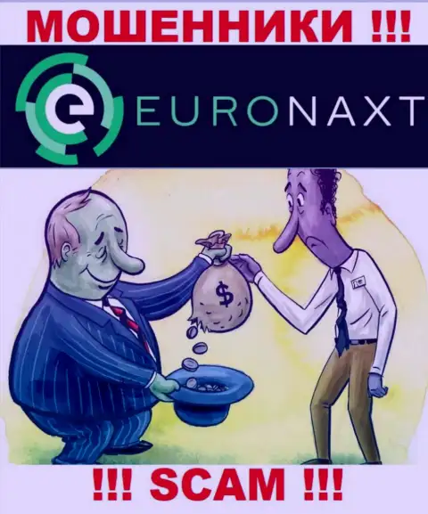 В дилинговой конторе EuroNaxt Com хитрым путем вытягивают дополнительные вливания