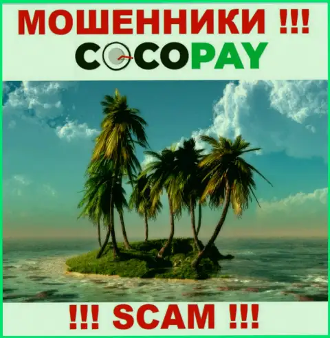 В случае воровства Ваших денежных средств в компании Коко-Пей Ком, подавать жалобу не на кого - инфы о юрисдикции нет