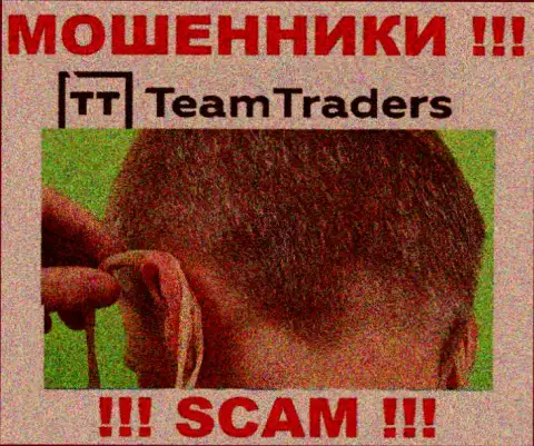 С Team Traders не заработаете, заманят к себе в организацию и сольют под ноль