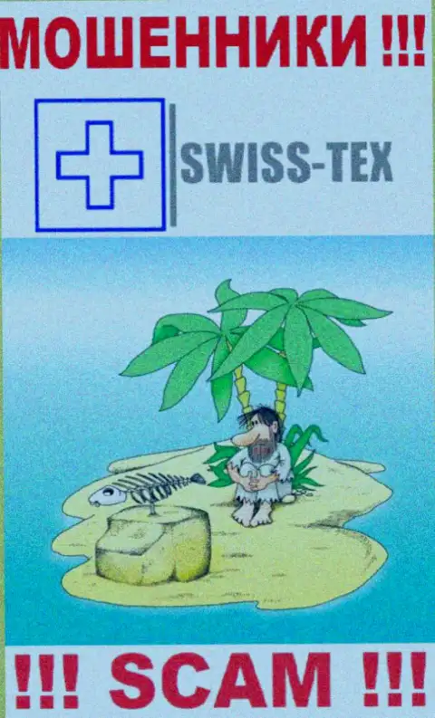На информационном портале Swiss-Tex старательно прячут сведения касательно юридического адреса компании