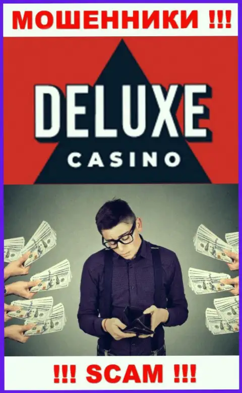 Если вдруг вас развели на денежные средства в дилинговой компании Deluxe Casino, то присылайте жалобу, Вам попытаются оказать помощь