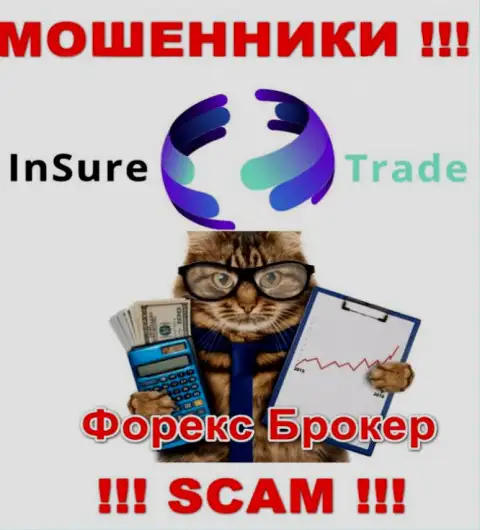 Forex - это то, чем промышляют internet-мошенники InSure-Trade Io