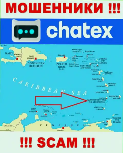 Не верьте интернет-мошенникам Chatex, так как они пустили корни в офшоре: Сент-Винсент и Гренадины
