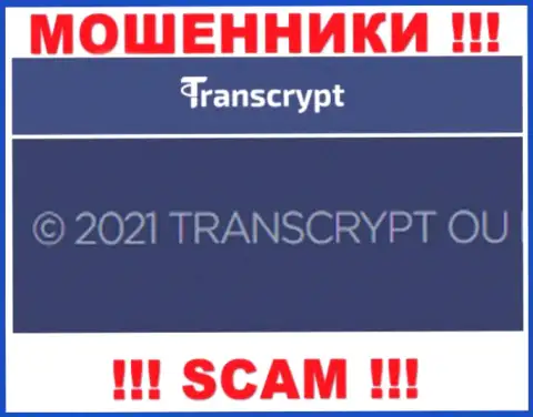 Вы не сможете сохранить свои денежные вложения связавшись с TransCrypt Eu, даже в том случае если у них есть юр. лицо ТрансКрипт ОЮ