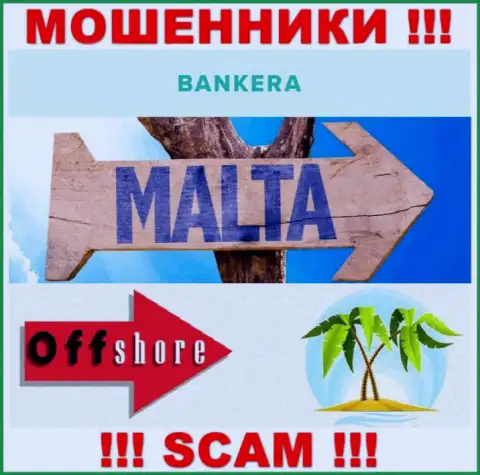 С организацией Bankera не надо работать, место регистрации на территории Malta