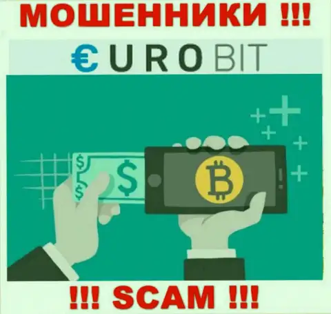 Euro Bit заняты обворовыванием клиентов, а Криптовалютный обменник лишь ширма