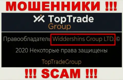 Сведения о юридическом лице Widdershins Group LTD на их официальном сайте имеются - это Widdershins Group LTD