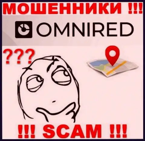 На информационном сервисе Omnired Org старательно скрывают информацию относительно местонахождения компании