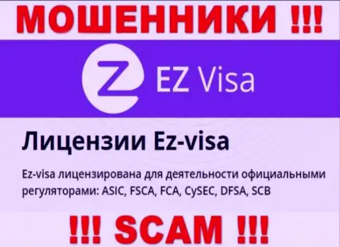Противозаконно действующая компания ЕЗВиза контролируется мошенниками - DFSA