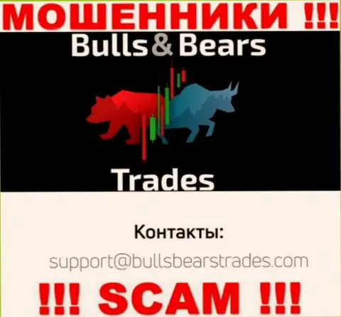 Не советуем связываться через е-майл с организацией Bulls Bears Trades - это МОШЕННИКИ !