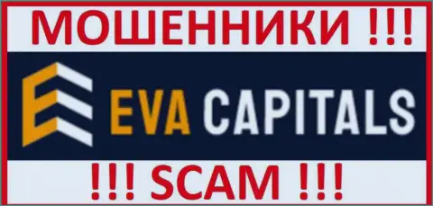 Логотип МОШЕННИКОВ Eva Capitals