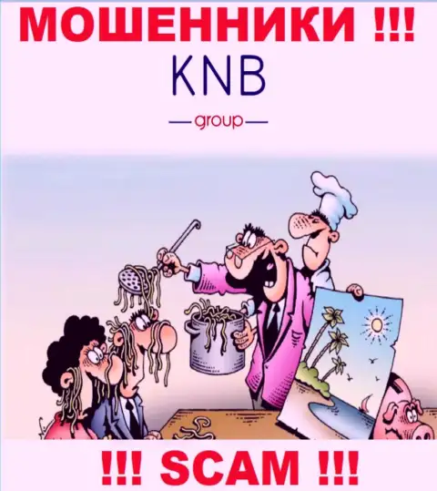 Не поведитесь на предложения совместно сотрудничать с KNB-Group Net, помимо грабежа финансовых средств ожидать от них нечего