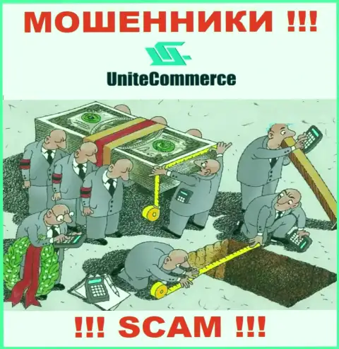 Вы заблуждаетесь, если ожидаете заработок от сотрудничества с организацией Unite Commerce - это МОШЕННИКИ !