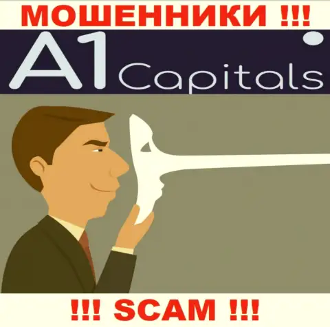 A1 Capitals - это коварные интернет-разводилы !!! Выманивают денежные активы у валютных трейдеров обманным путем
