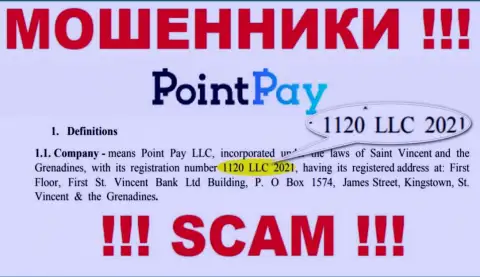 1120 LLC 2021 - это номер регистрации мошенников Point Pay, которые ВЫВОДИТЬ НЕ ХОТЯТ ФИНАНСОВЫЕ АКТИВЫ !!!
