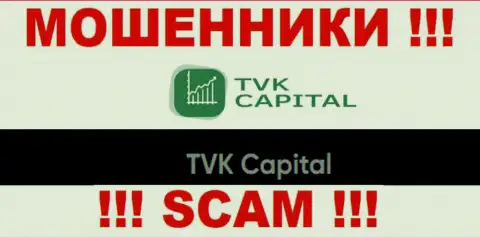 ТВК Капитал - это юр лицо воров TVK Capital