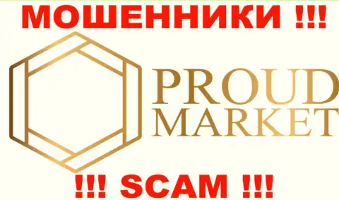 Proud Market - это МОШЕННИКИ !!! SCAM !!!